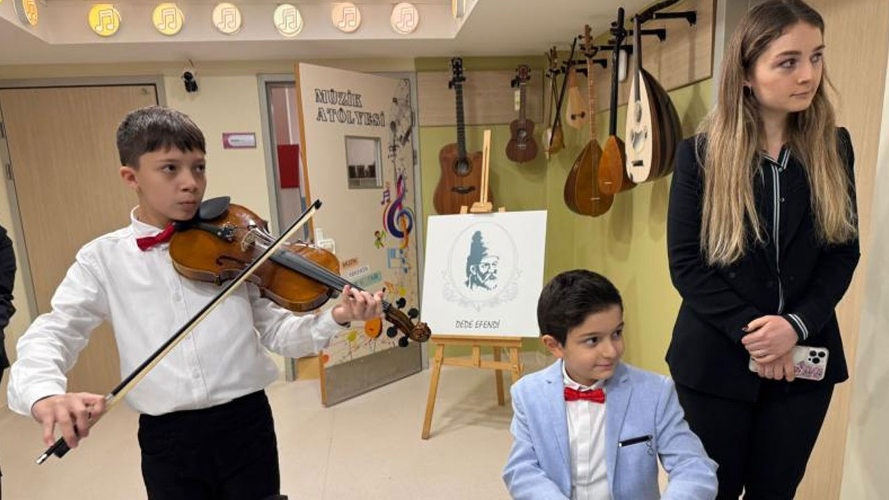 Türkiye'nin okul öncesi müzik eğitimi uygulayan ilk devlet okulu açıldı