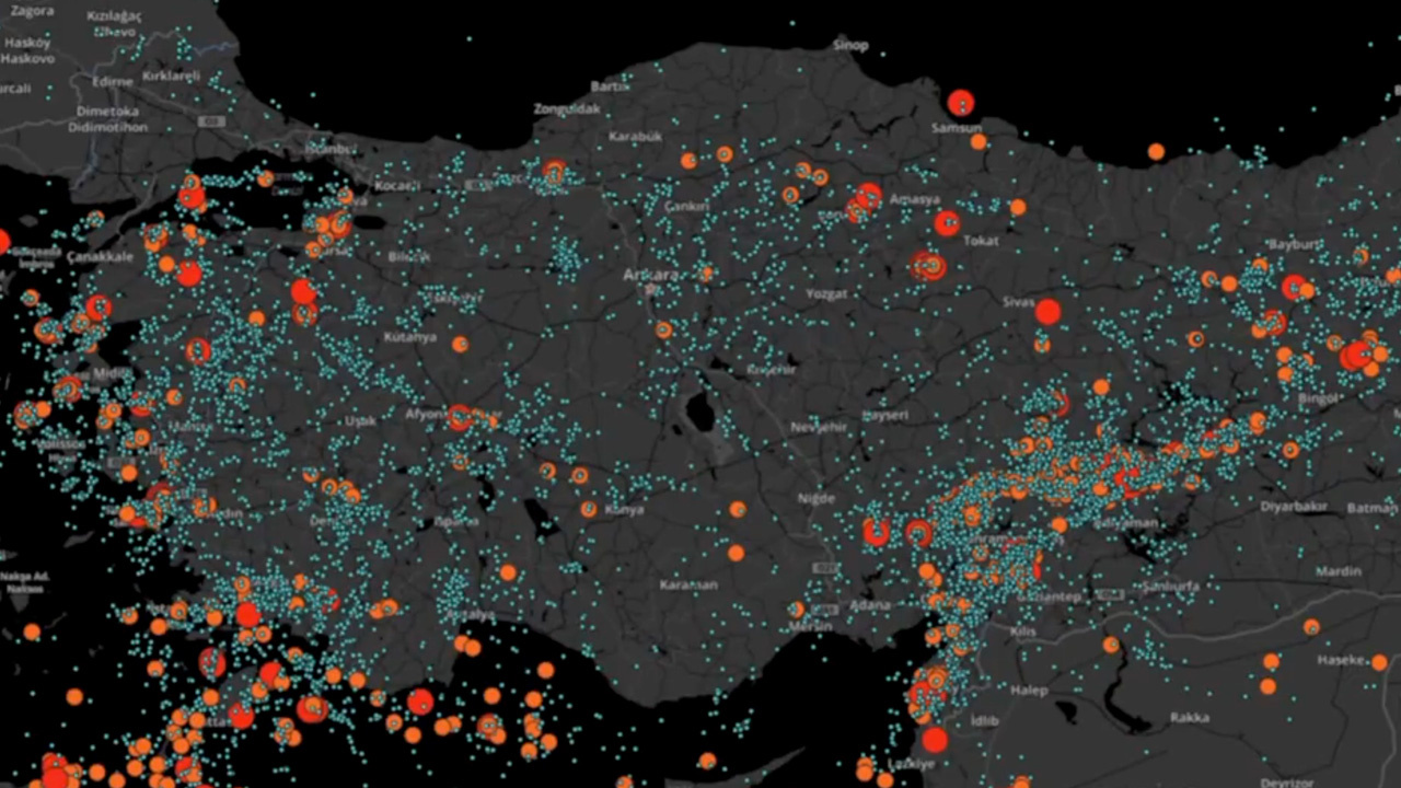 Türkiye ve yakın çevresinde 2024 yılında 32 bin 500 deprem kaydedildi