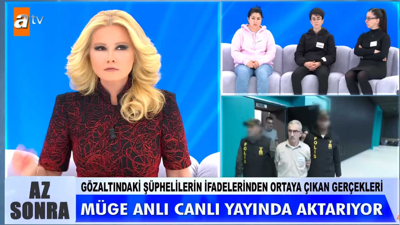 Müge Anlı'da 20 yıllık sır çözüldü canlı yayında gözaltı yasak aşk itirafı