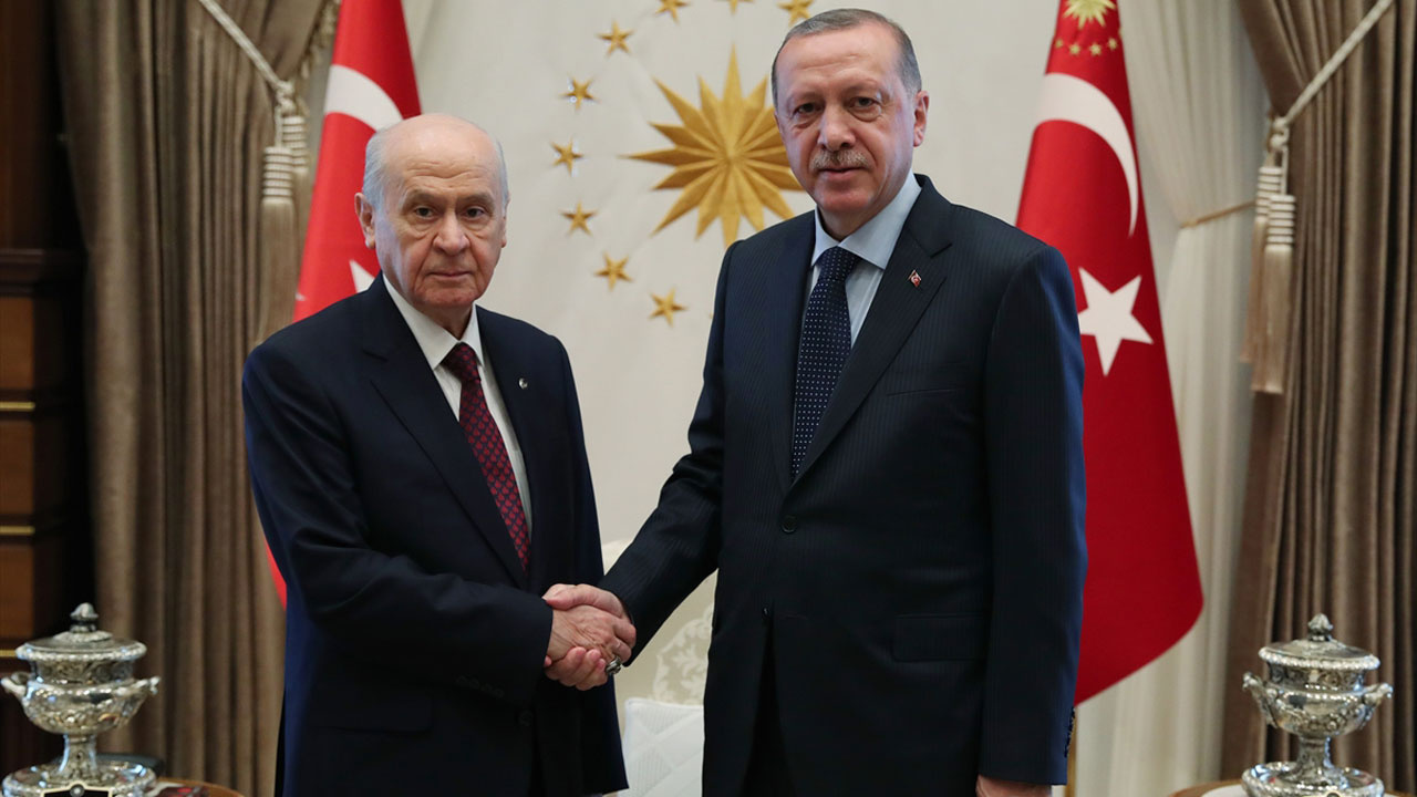 Cumhurbaşkanı Erdoğan, MHP Genel Başkanı Bahçeli ile görüşüyor