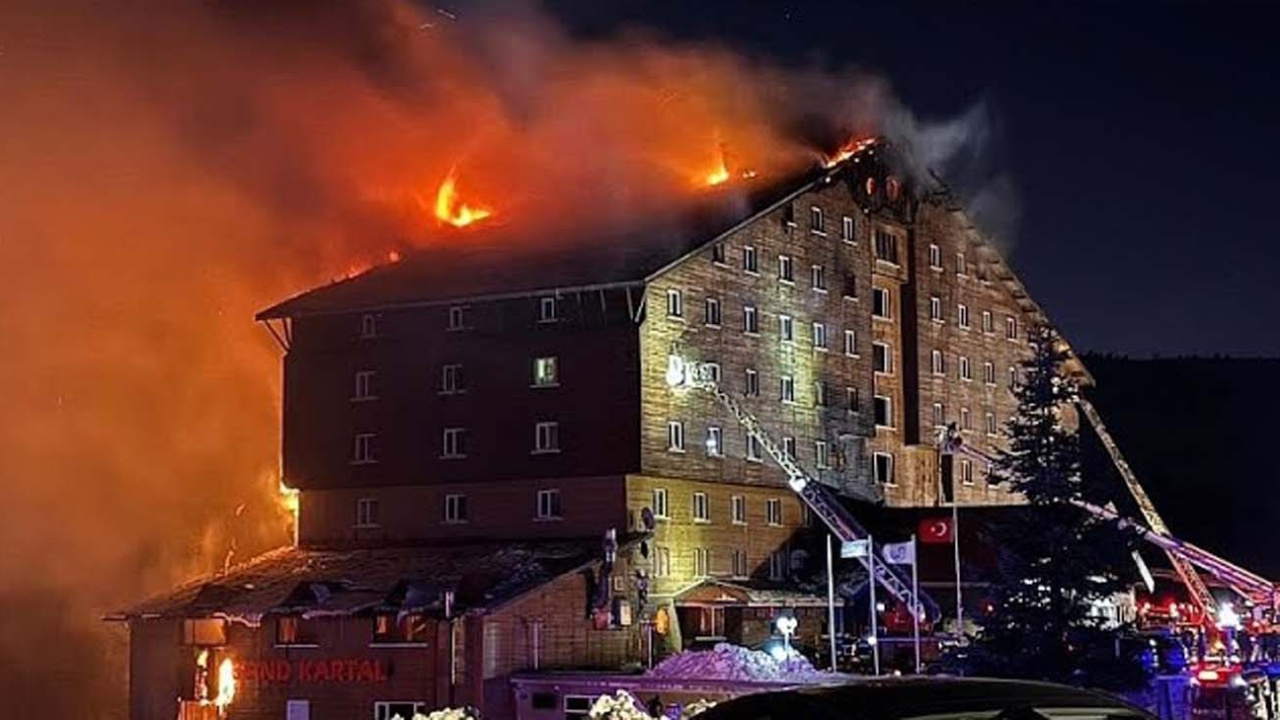 Kartalkaya'daki yangın faciasına ilk müdahale anları ortaya çıktı