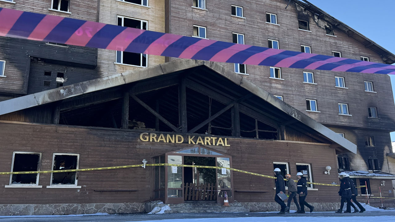 Çevre, Şehircilik ve İklim Değişikliği Bakanlığı ekibi, Grand Kartal Otel'de inceleme yaptı