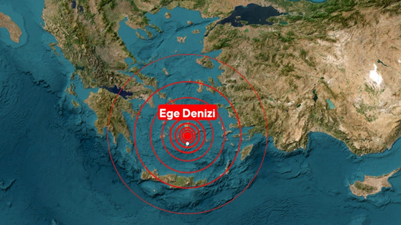 Ege Denizi'nde bir buçuk saatte 3 deprem oldu! AFAD'dan açıklama var