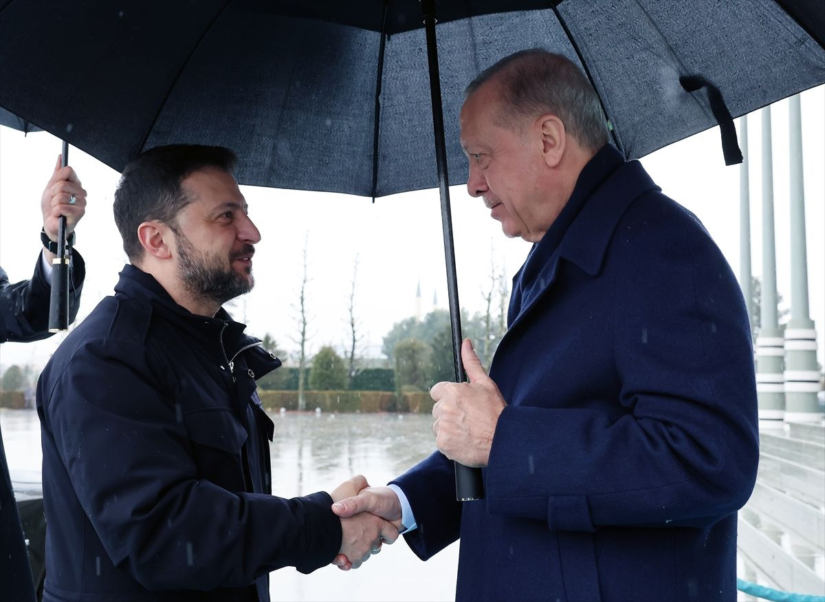 Cumhurbaşkanı Erdoğan, Ukrayna Devlet Başkanı Zelenskiy ile görüştü