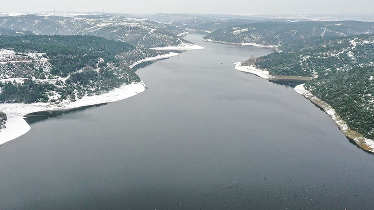 İstanbul'da kar yağışı barajları doldurdu! Doluluk oranında 1 haftada büyük artış