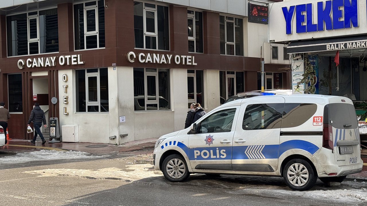 Samsun'da otel odasında şüpheli ölüm