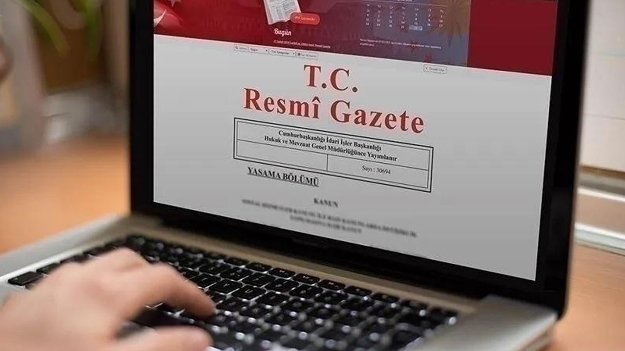 Atama ve görevden alma kararları Resmi Gazete'de