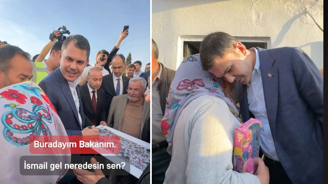 Murat Kurum ile vatandaş arasında güldüren sohbet: İsmail nerdesin gülüm?