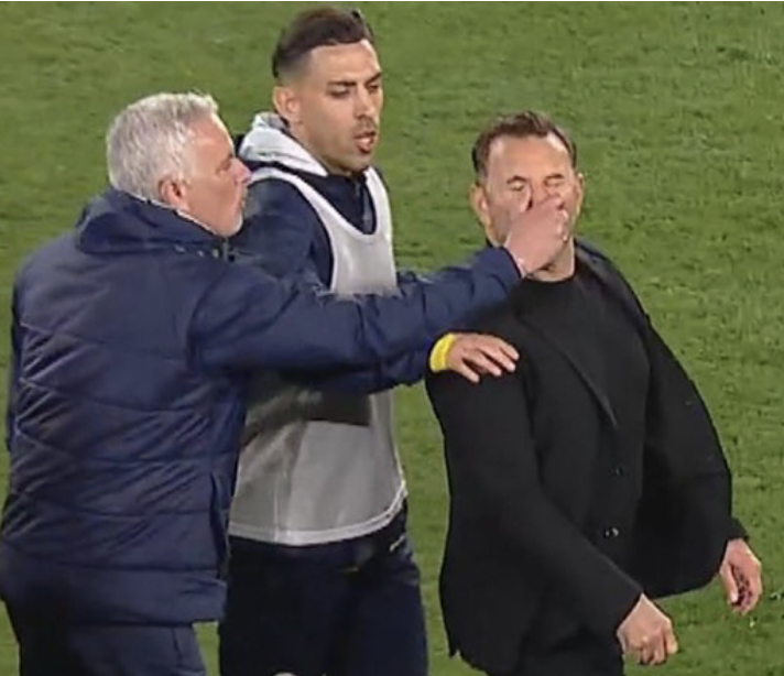 Okan Buruk'un burnunu sıkmıştı! Meğer Mourinho bu yüzden çıldırmış: "Good game"