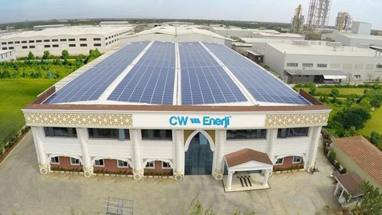CW Enerji, Bursa'da bir firmaya çatı GES kurdu