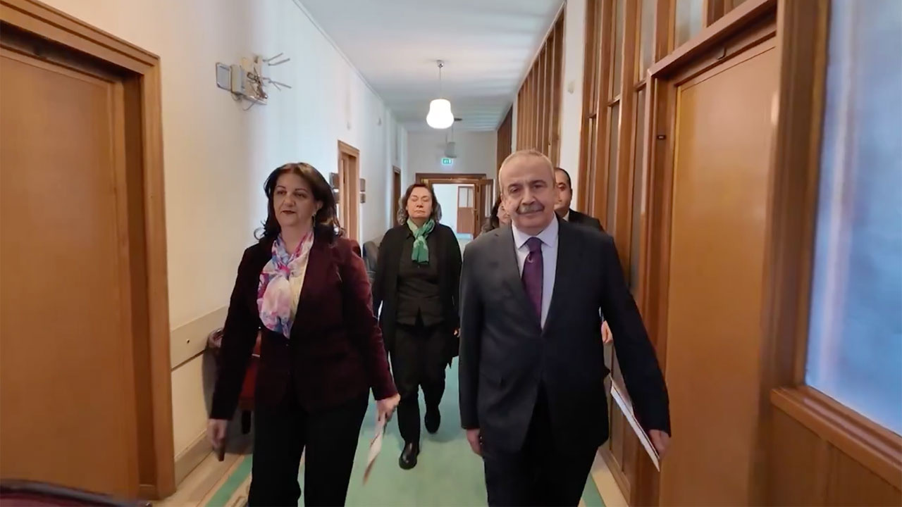 Recep Tayyip Erdoğan - DEM Parti buluşması! 13 yıl sonra Beştepeye böyle gittiler
