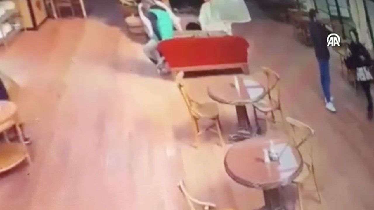Eyüpsultan'da fenomen Danla Biliç'in darbedildiği anlar kamerada