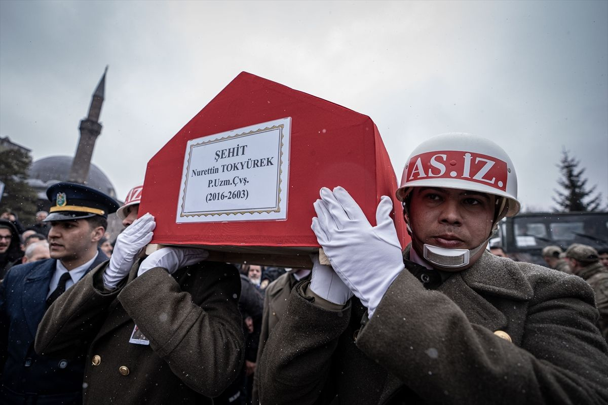 3 yıl sonra bulunmuştu! Şehit Nurettin Tokyürek'in cenazesinde vasiyeti yerine getirildi