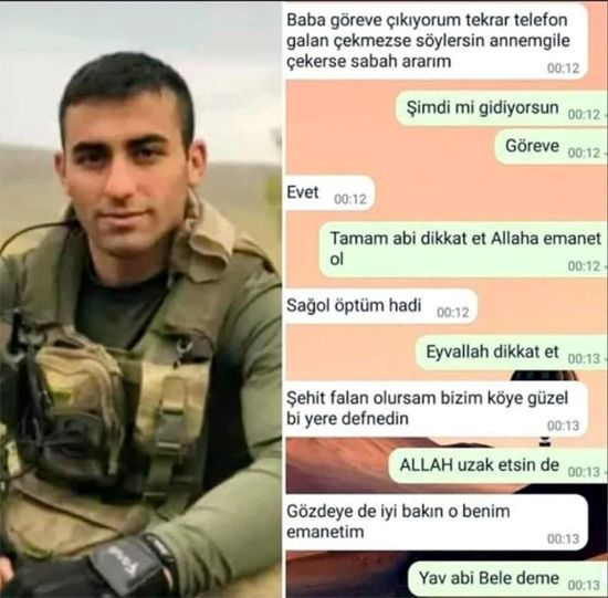 3 yıl sonra bulunmuştu! Şehit Nurettin Tokyürek'in cenazesinde vasiyeti yerine getirildi