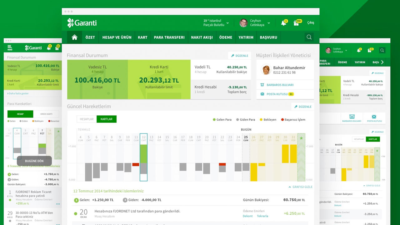 Garanti BBVA Mobil uygulaması yenilendi