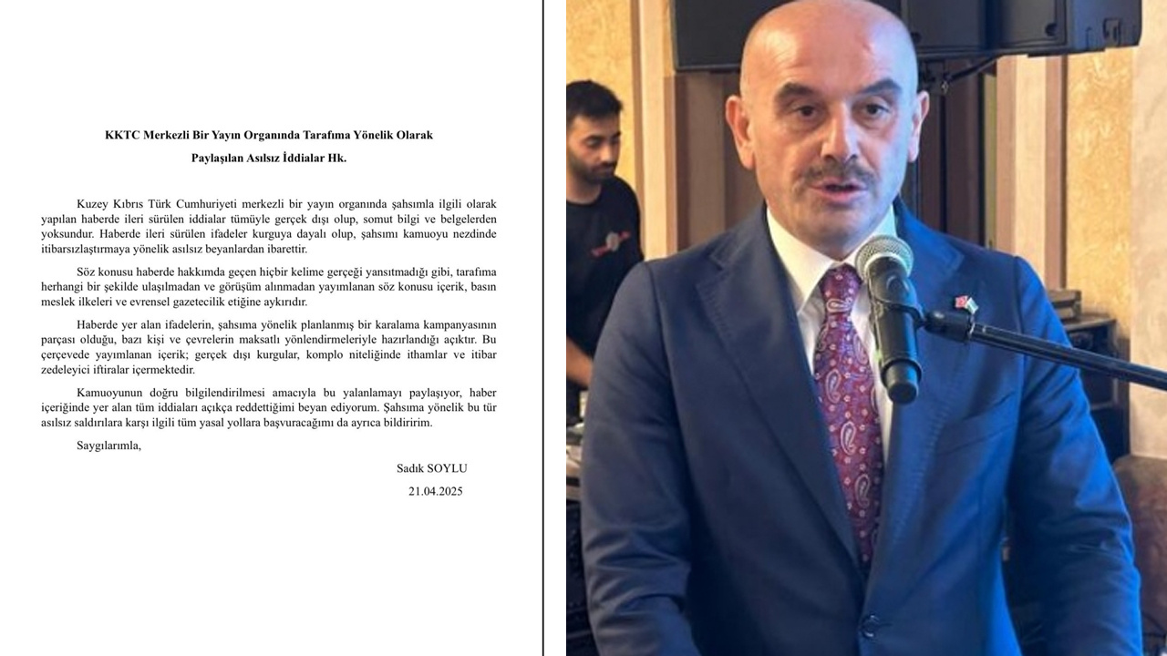 Sadık Soylu'dan Halil Falyalı'nın finans müdürü Cemil Önal'ın iddiasına yalanlama