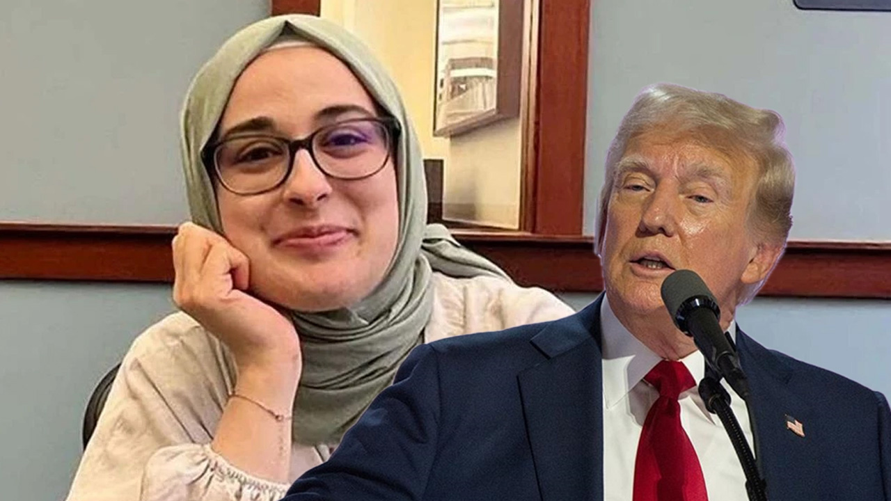 Donald Trump'tan Rümeysa Öztürk açıklaması! Haberi olmadığını söyledi ve...