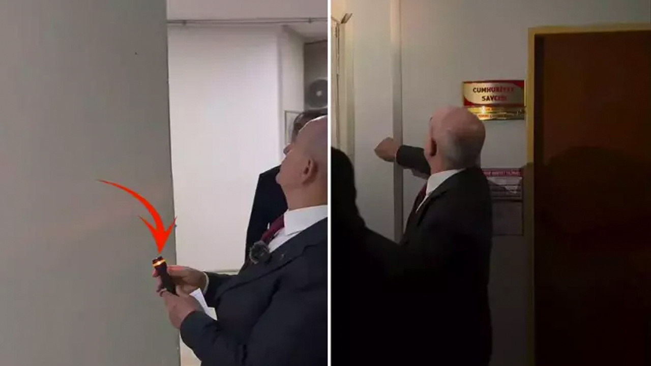 Karpuz mu o dayı? Belediye Başkanı Hasan Akgün'ün bina kontrolü dile düştü