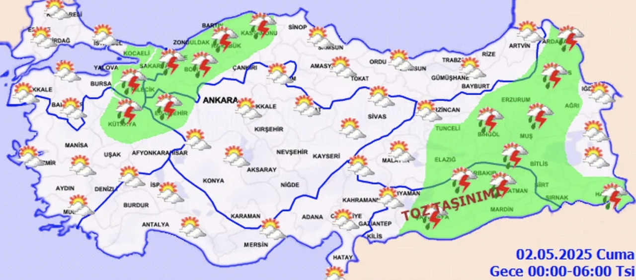 Dışarı çıkmadan bir kez daha düşünün! 28 ile sarı kodlu uyarı