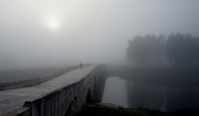 Edirne'ye sis çöktü Selimiye'nin manzarası büyüledi! - Resim: 1