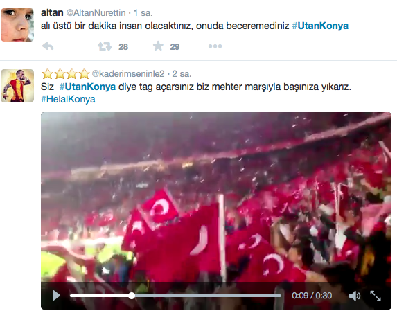 Utan Konya başlığı twitteri fena karıştırdı - Resim: 0