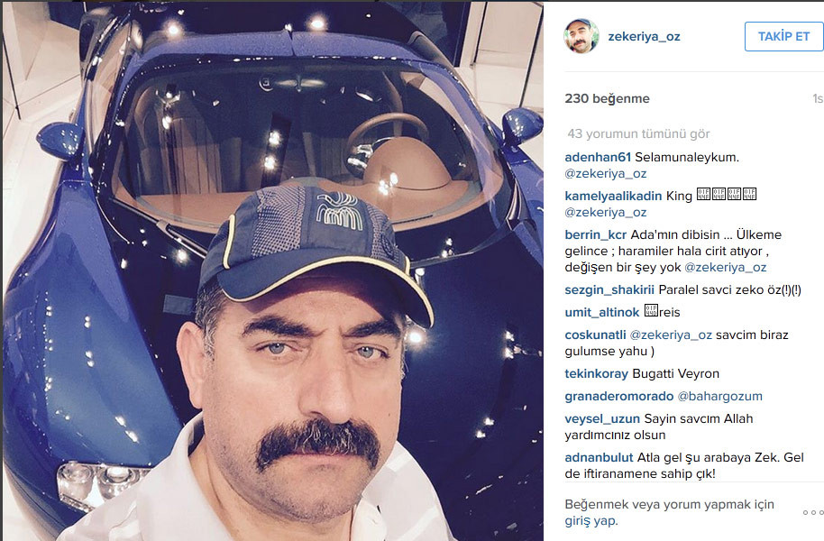 Zekeriya Öz'ün Instagram fotoğrafı olay oldu - Resim: 0