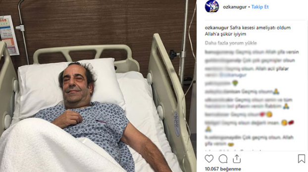 Usta müzisyen Özkan Uğur bıçak altına yattı Usta müzisyen Özkan Uğur bıçak altına yattı