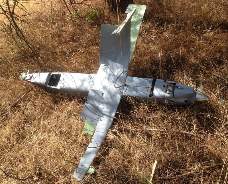 suriye kilis vurulan iha uçağı