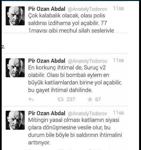 Esrarengiz tweet atanlardan biri daha yakalandı - Resim: 1