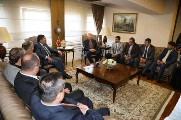 soylu trabon valisi ziyaret