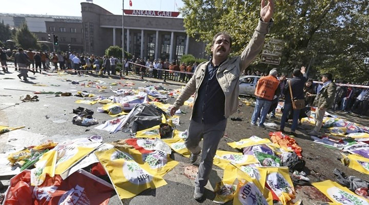 Ankara'yı kana bulayan canlı bomba kamerada! - Resim: 1
